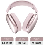 SONICGEAR BT5.4 HEADPHONES 2024 AIRPHONE 6 MAUVE PINK