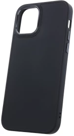 Σκληρή Θήκη Satin για iPhone 12 / 12 Pro - Μαύρο