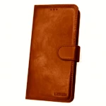 Θήκη Lavann Book Style για iPhone 15 Pro - Καφέ