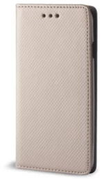 Υφασμάτινη Μαγνητική Θήκη Book Style για Samsung Galaxy S23 - Χρυσό