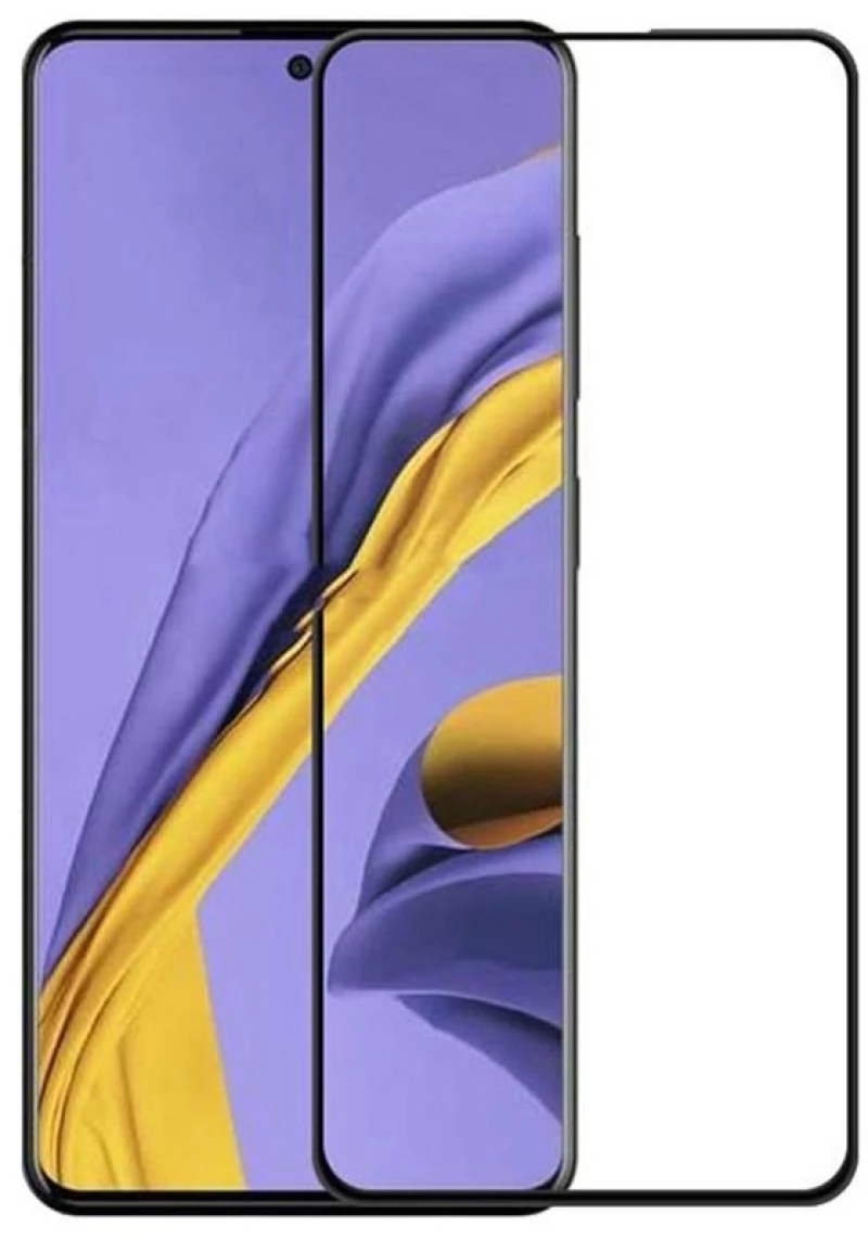 Tempered Glass / Τζαμάκι Προστασίας FULL GLUE για iPhone 15 Pro Max - Μαύρο