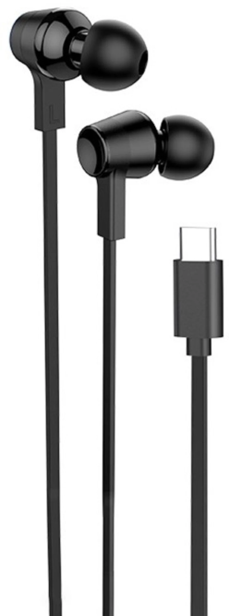 Hoco M86 In-ear Handsfree Ακουστικά με Βύσμα Type-C / USB-C - Μαύρο
