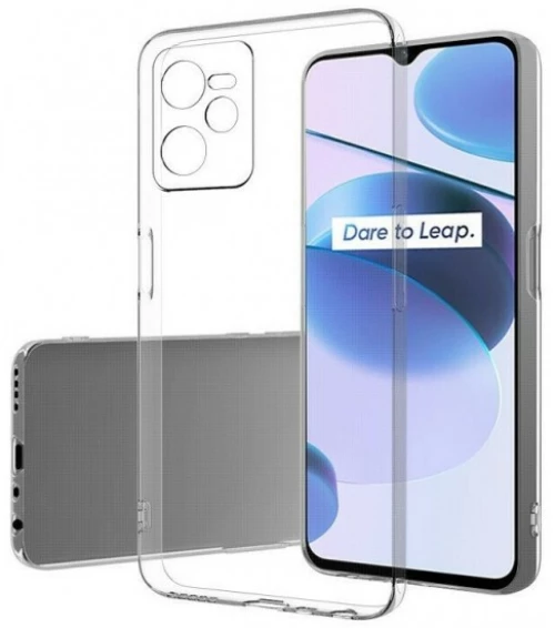 Θήκη TPU Σιλικόνης GREEN ON για Realme C35 - Διάφανο