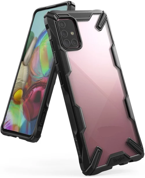 Θήκη RINGKE Fusion X με TPU Bumper για Samsung Galaxy M31s - Μαύρo Πλαίσιο