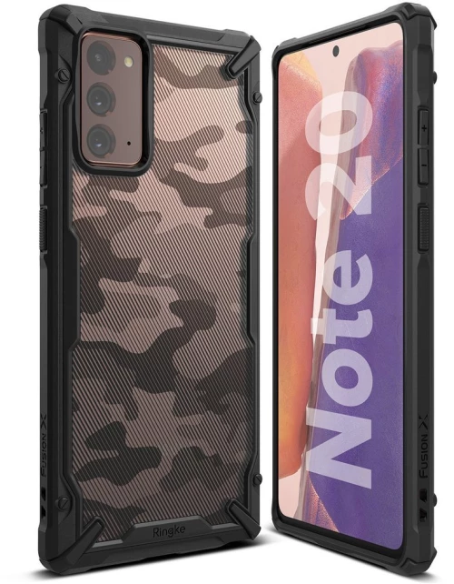 Θήκη RINGKE Fushion X με TPU Bumper για Samsung Galaxy Note 20 - Μαύρη