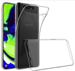 Θήκη TPU Σιλικόνης για Galaxy A80 / A90 - Διάφανη