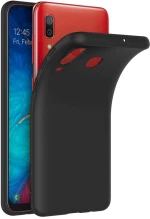 Θήκη TPU Σιλικόνης για Galaxy A30 / A20 - Μαύρη Ματ