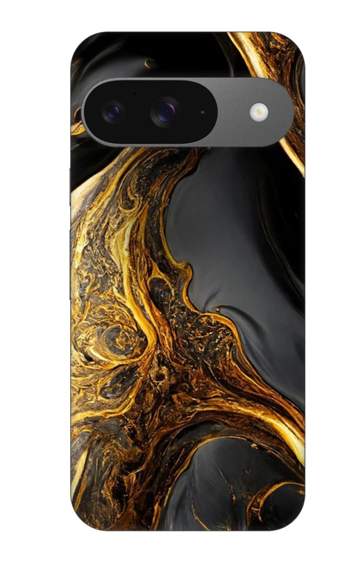Marble Black-Gold Case θήκη για Google Pixel 9 5G