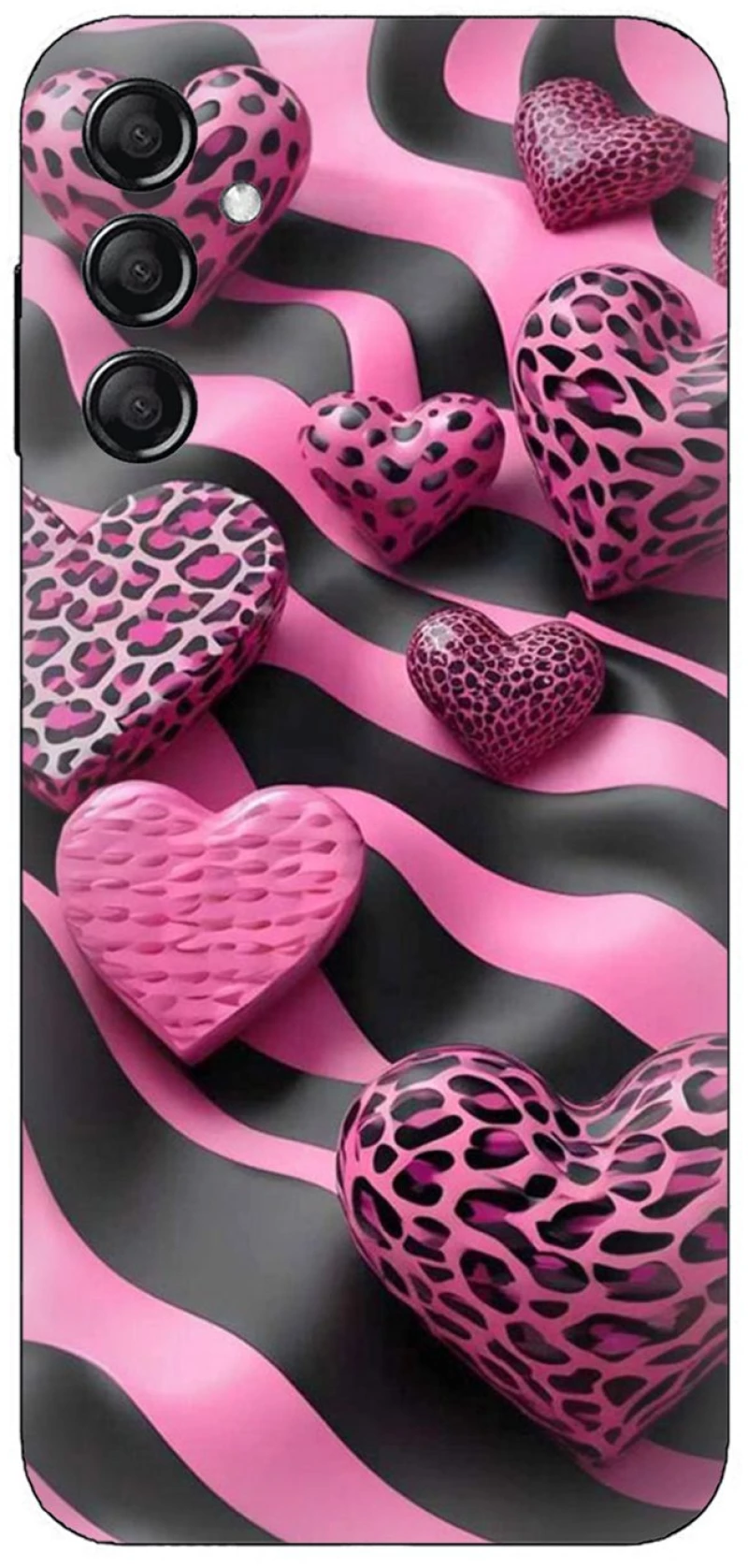 Leopard Hearts Case θήκη για Samsung Galaxy S24 FE 5G