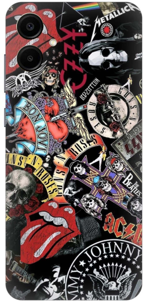 Rock Bands Case θήκη για Samsung Galaxy A06 4G