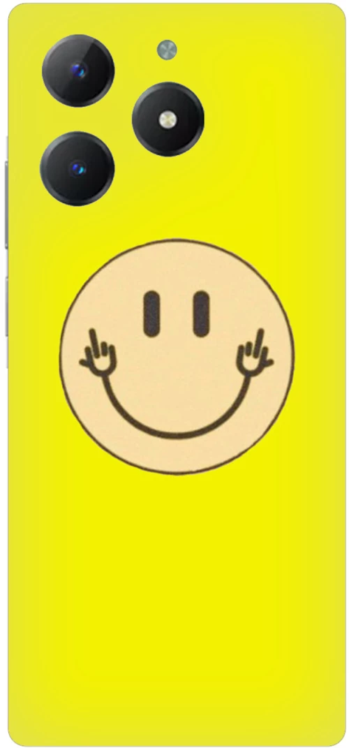 Smile Face Silicone Case θήκη για Realme C61 4G