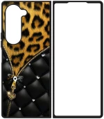 Animal Print Lady Cheetah Θήκη για Samsung Galaxy Z Fold 5