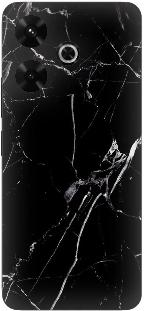 Black Marble Silicone Case θήκη για Xiaomi Redmi 13 4G