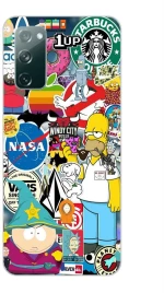 Brands Stickers Θήκη για Samsung Galaxy S20 FE
