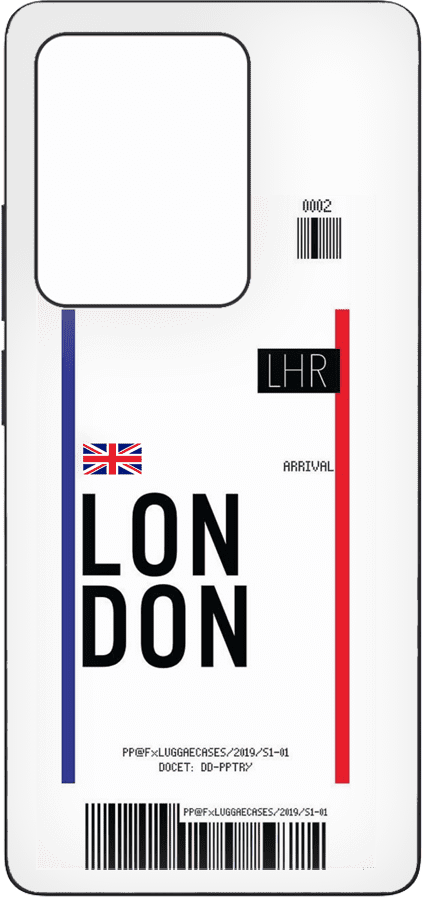 Travel To London Silicone Διαφανη θήκη για Xiaomi Note 13 Pro 4G