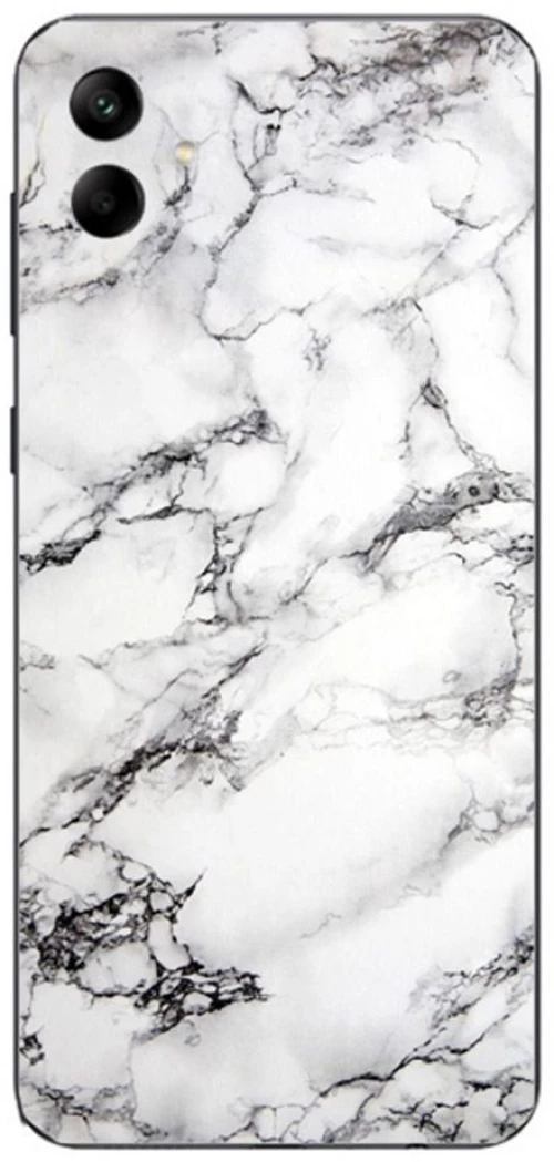 Marble white Silicone Case θήκη για Samsung Galaxy A05