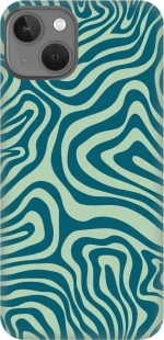 GREEN LINES Silicone Case Θήκη για iPhone 15 Plus
