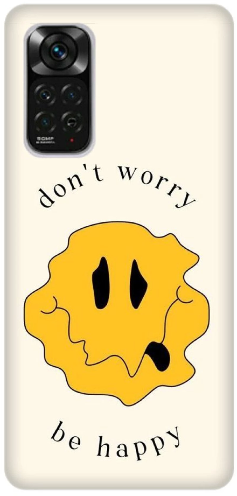 BE HAPPY Silicone case Θήκη για Xiaomi Redmi Note 11/11S