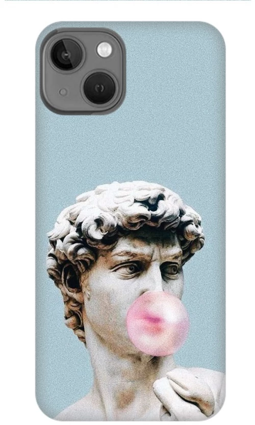BUBBLE STATUE Silicone Case Θήκη για Iphone 14