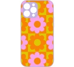FLOWER PATTERN Premium Protective Hard Case purple Θήκη για Iphone 14 pro