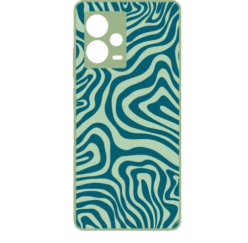 GREEN LINES Premium Protective Hard Case light green Θήκη για Xiaomi Redmi Note 12 Pro 5G