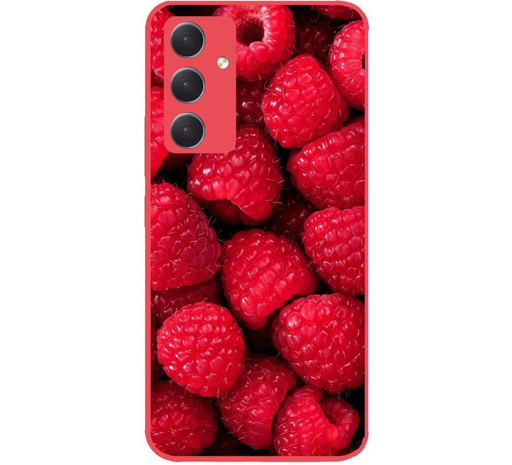 RASPBERRIES Premium Protective Hard Case hot pink Θήκη για Samsung Galaxy A34 5G