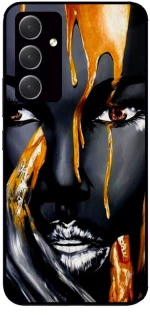 WOMAN IN BLACK Premium Protective Hard Case black Θήκη για Samsung Galaxy A54 5G