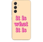 IT IS WAT IT IS Silicone case Θήκη για Samsung Galaxy A13 5G