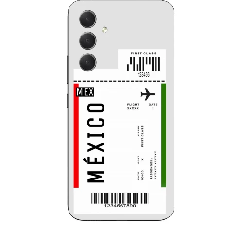 Travel To Mexico Silicone Διαφανη θήκη για Samsung Galaxy A54 5g