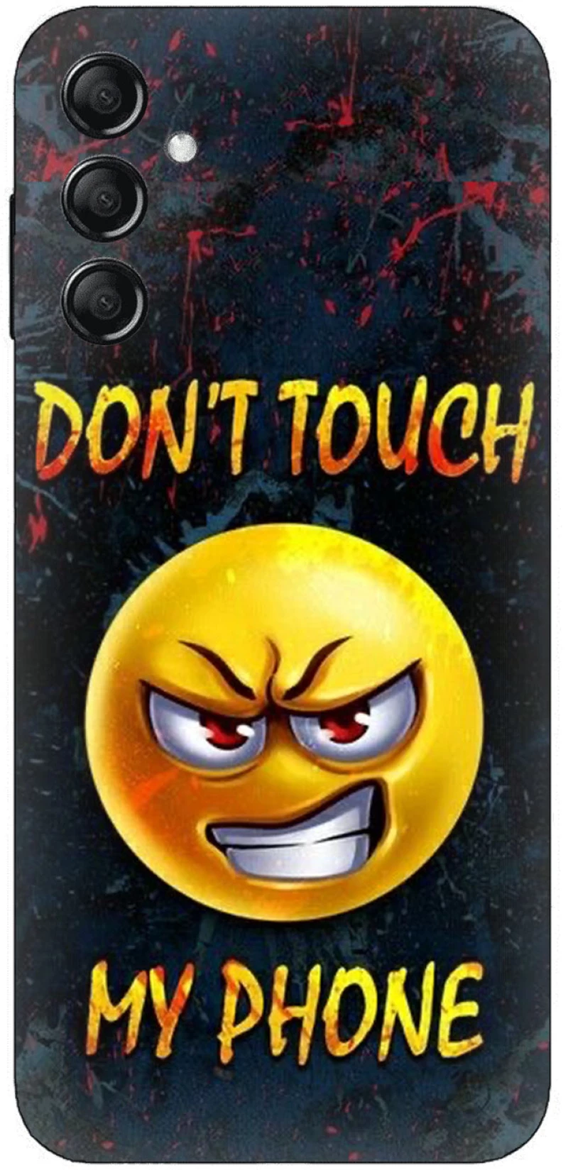 Dont Touch My Phone Emoji Θήκη για Samsung Galaxy A14 4G/5G