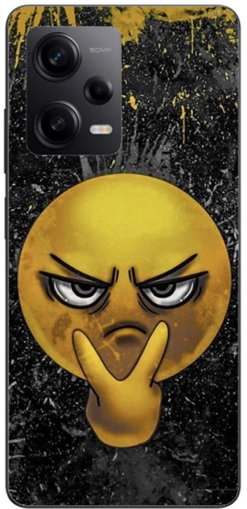 I See You Emoji Silicone Case θήκη για Xiaomi Redmi note 12 Pro+ Plus yellow
