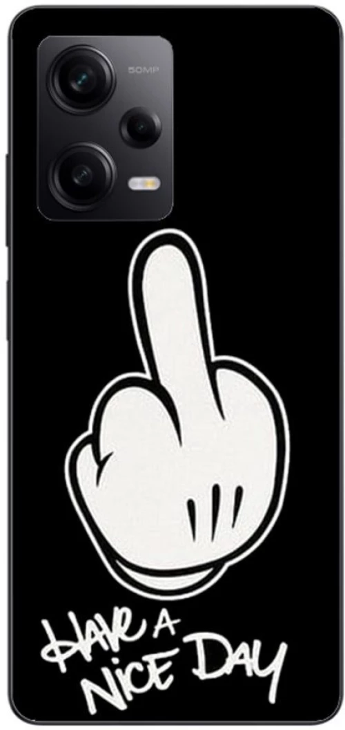 Have A Nice Day Silicone Case θήκη για Xiaomi Redmi note 12 Pro+ Plus