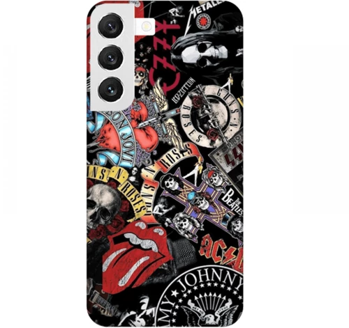 Rock Bands Silicone case θήκη για Samsung Galaxy S23