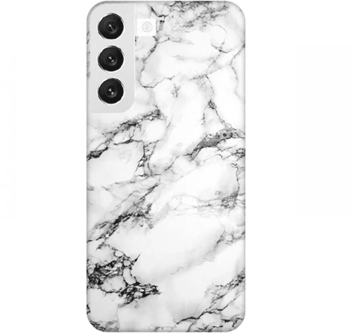 Marble Silicone case θήκη για Samsung Galaxy S23+ white