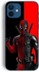 wade wilson Silicone case Θήκη για iPhone 11 red-black