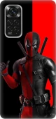 wade wilson Silicone case Θήκη για Xiaomi Redmi Note 11 4G red black