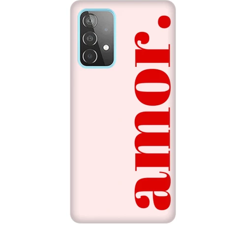 Amor Silicone case Θήκη για Samsung Galaxy A53 white