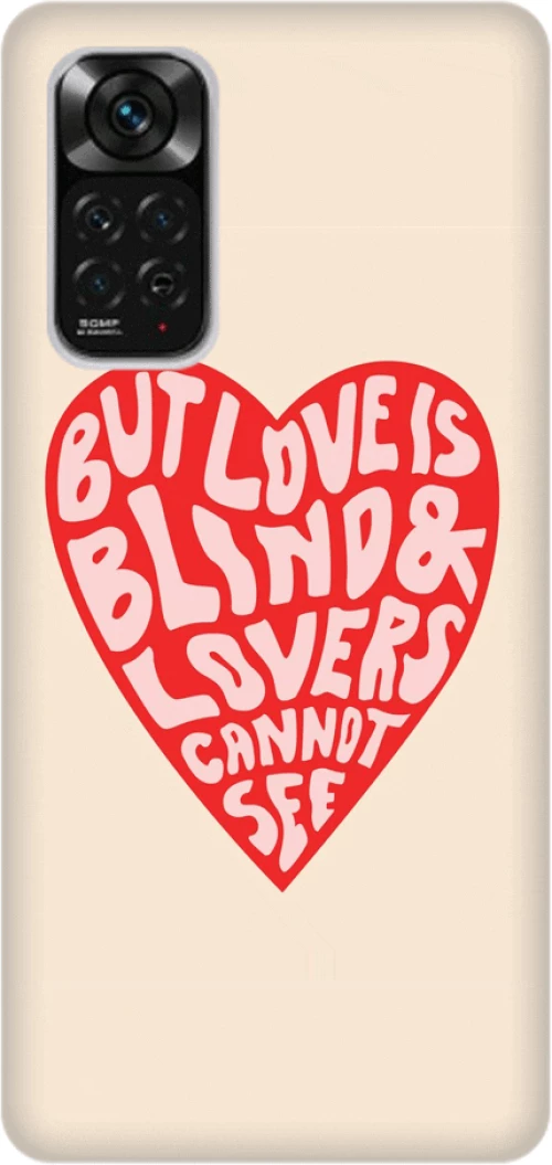 Heart Silicone case Θήκη για Xiaomi Redmi Note 11 Pro / Note 11 Pro 5G red