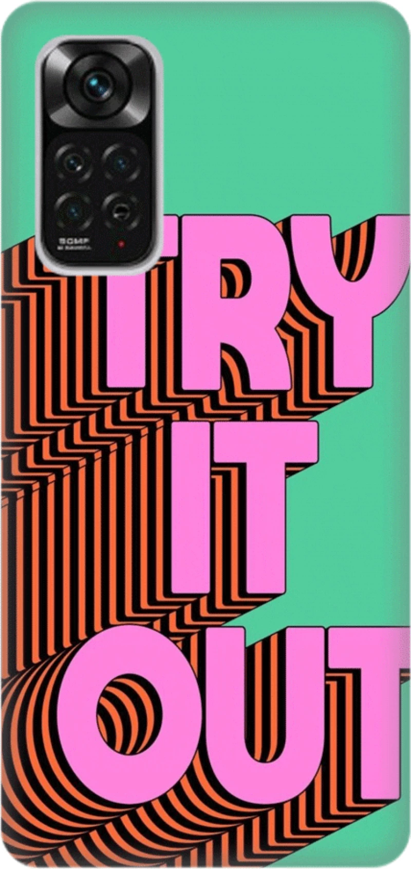 Try it out Silicone case Θήκη για Xiaomi Redmi Note 11 Pro / Note 11 Pro 5G green