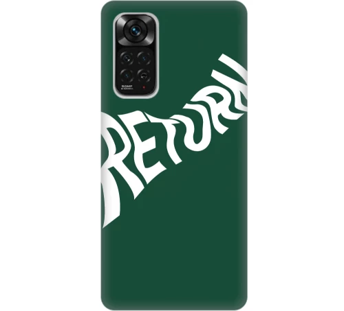 return eco Silicone case Θήκη για Xiaomi Redmi Note 11/11S 4G green