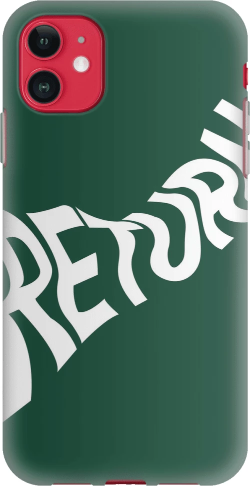 return eco Silicone case Θήκη για iPhone 11 green