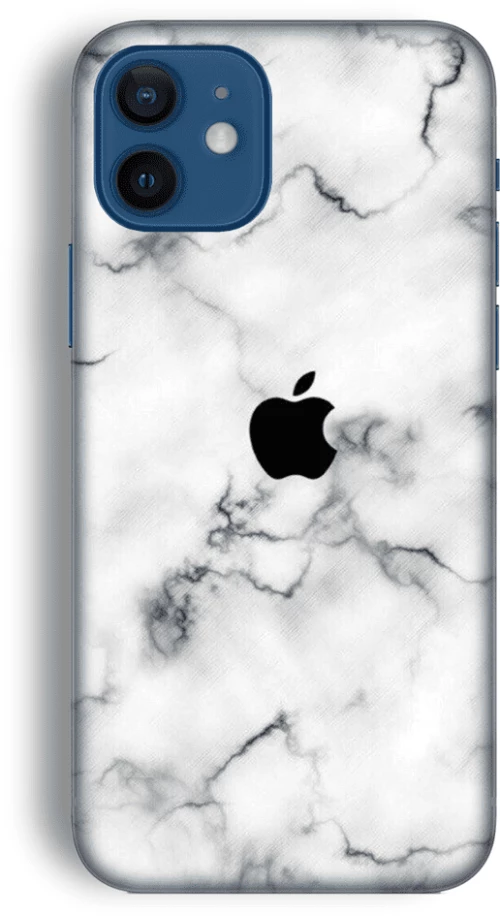 marble white Silicone case Θήκη για iPhone 12 mini