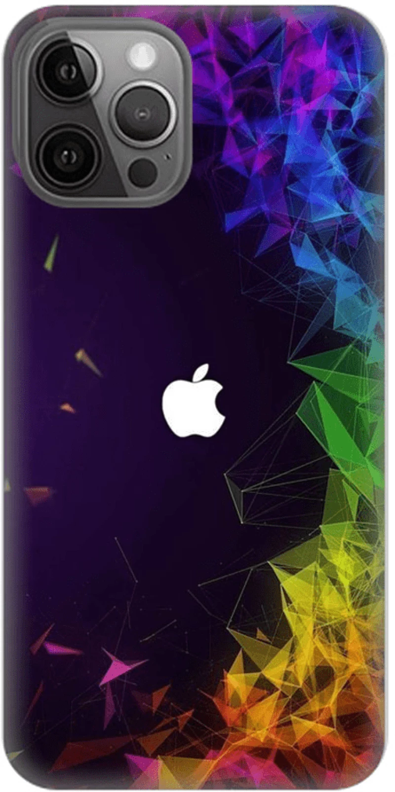 Colorful Geometric Silicone case Θήκη για iPhone 13 pro