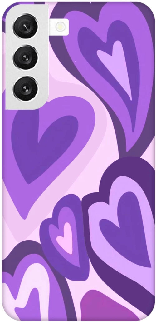 Purple Hearts Θήκη για Samsung Galaxy S23+ Plus 5G