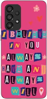 I Believe in You Θήκη για Samsung Galaxy A13 4G