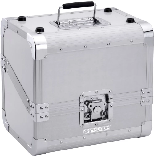 Reloop 80 Record Case Silver - Θήκη δίσκων βινυλίου
