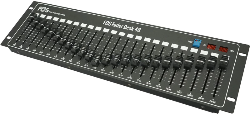 Fos Technologies Fader Desk 48 - Κονσόλα φωτισμού DMX 48 καναλιών