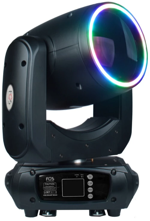 Fos Technologies SMART BEAM - Κινούμενη κεφαλή Beam 150W με εμπρόσθιο δαχτυλίδι LED