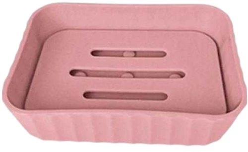 501970 ΣΑΠΟΥΝΟΘΗΚΗ ΜΠΑΝΙΟΥ ΠΛΑΣΤΙΚΗ - PINK - 21748