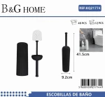502210 ΒΟΥΡΤΣΑΚΙ ΤΟΥΑΛΕΤΑΣ - ΠΙΓΚΑΛ - BLACK - 21774